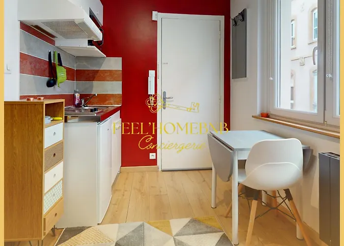 Apartment Le Petit Cocon, Station, Center & Free Coffee